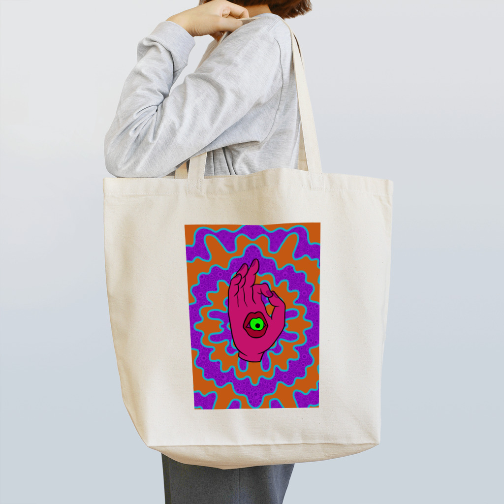 チャンドラの仏さまの手 Tote Bag