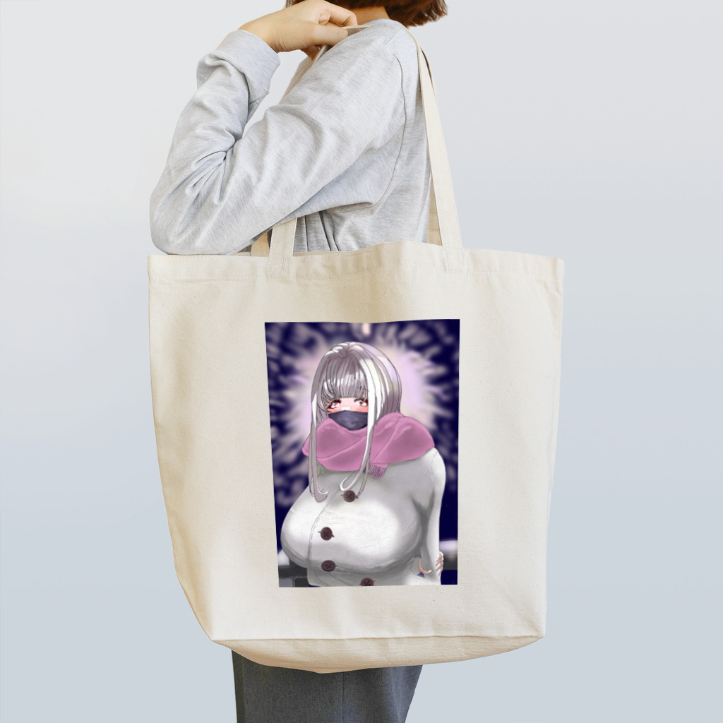 星乃荊サクの冬花火 Tote Bag