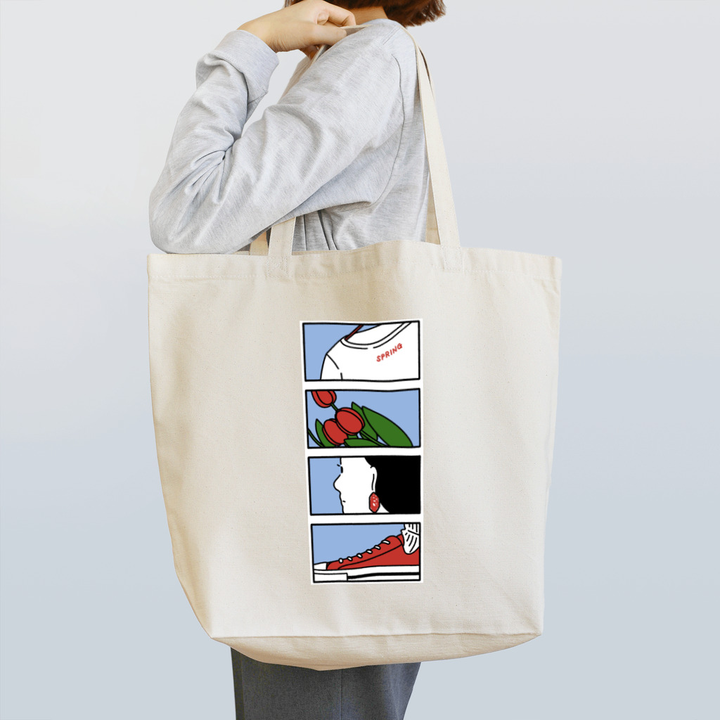 Yopsymiのチューリップ Tote Bag