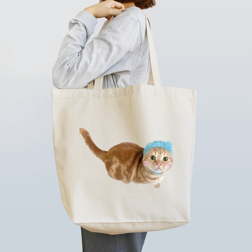 ねこもふ生活のねこもふ生活のちゃーぼー Tote Bag