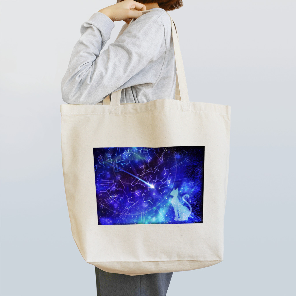 doco*aoの星見の白猫 Tote Bag