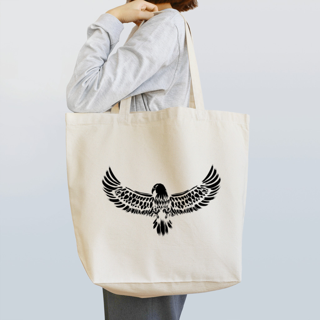 chicodeza by suzuriの鷲のシルエット Tote Bag