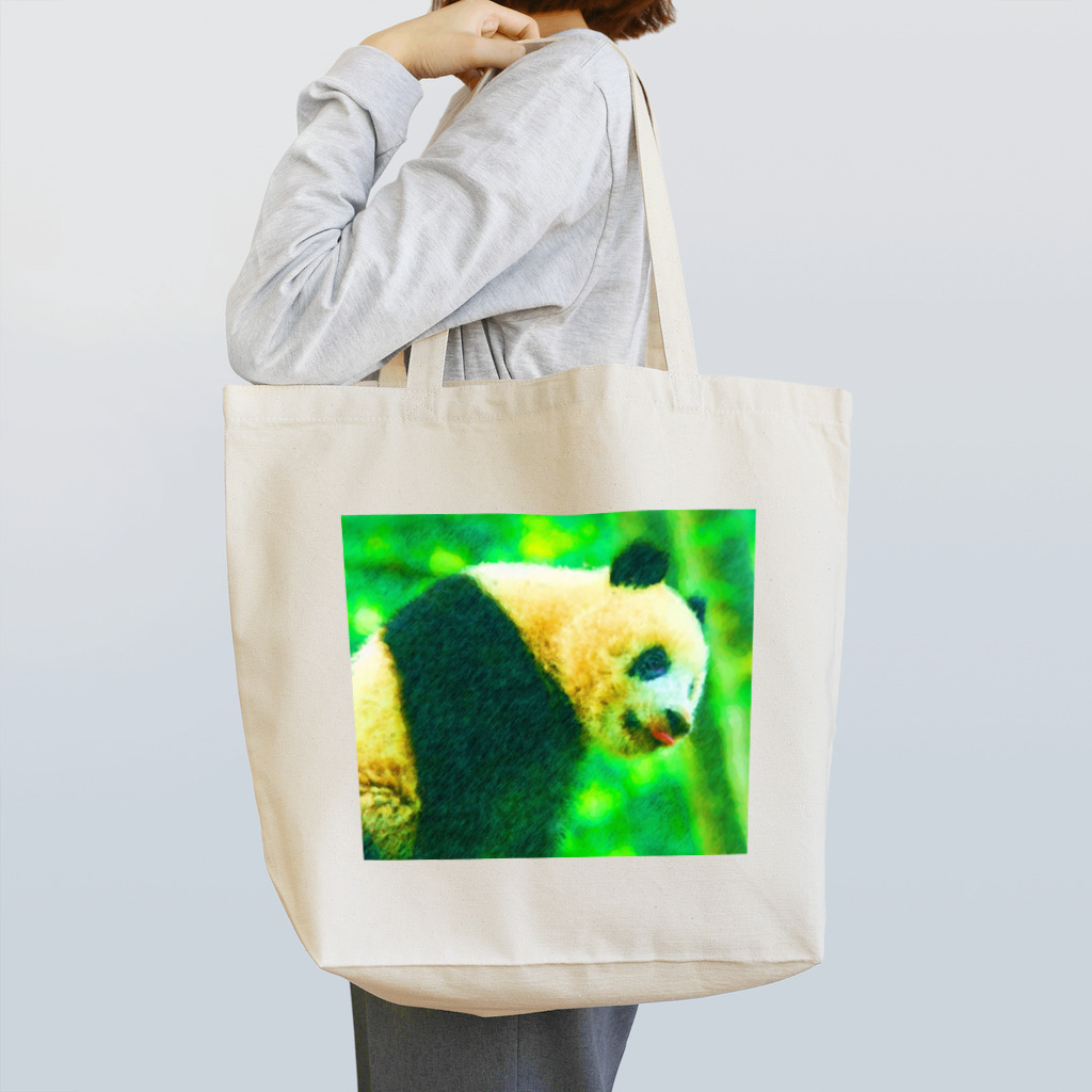 谷中画廊のパンダ01 Tote Bag