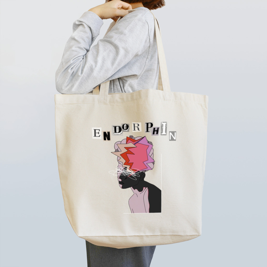 はぴふらの脳内麻薬！！（イラスト） Tote Bag