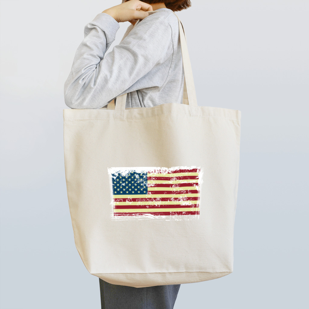 Number8（ナンバーエイト）の星条旗デザイン Tote Bag