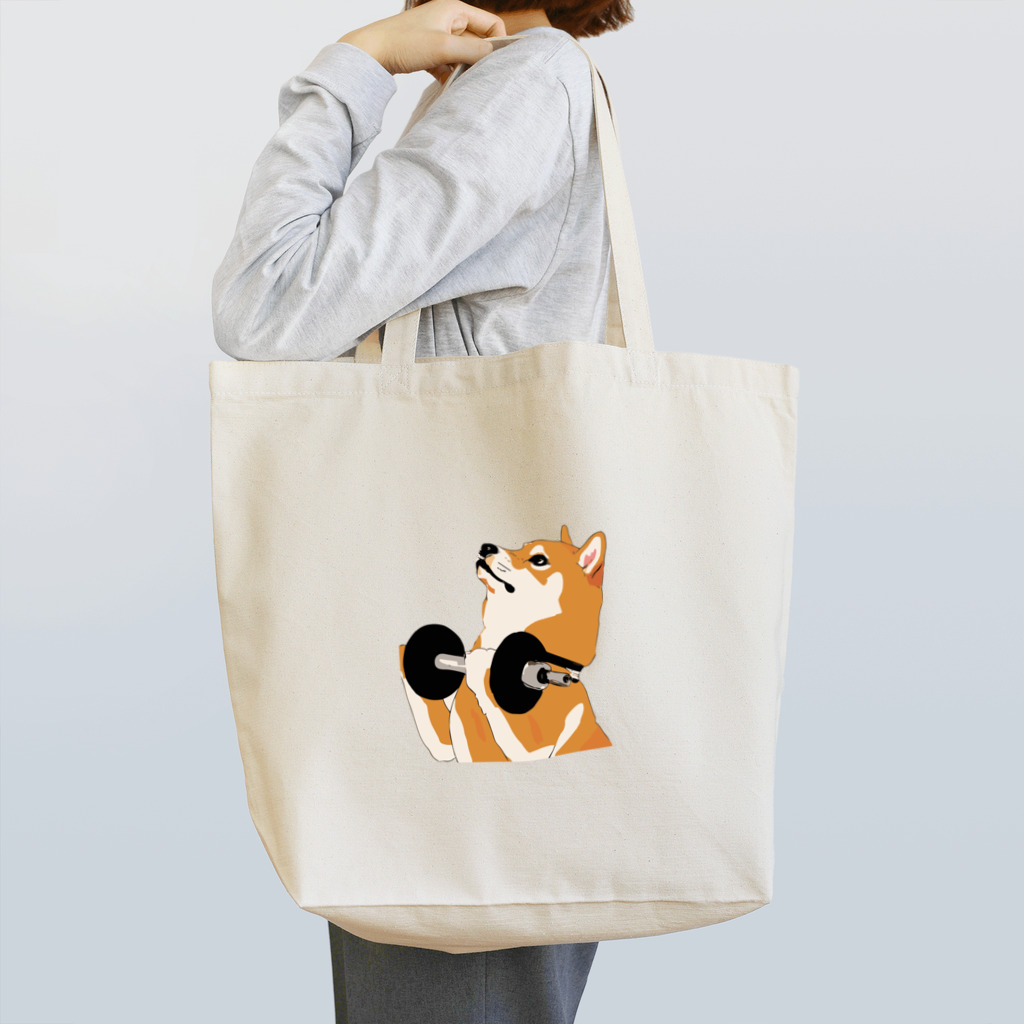 パンプアップ柴Hachiのパンプアップ柴Hachi Tote Bag