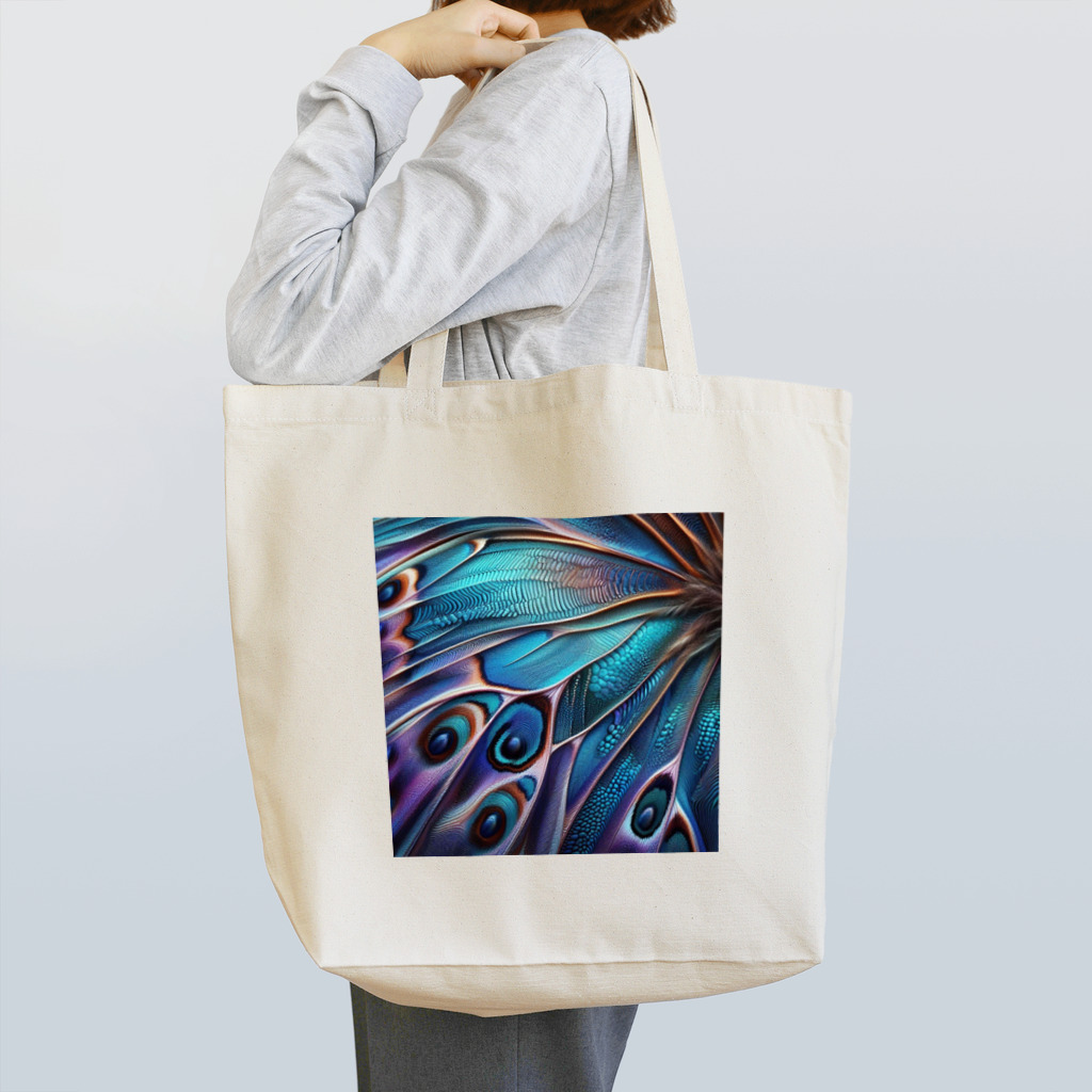 chika_22の羽根の柄 Tote Bag