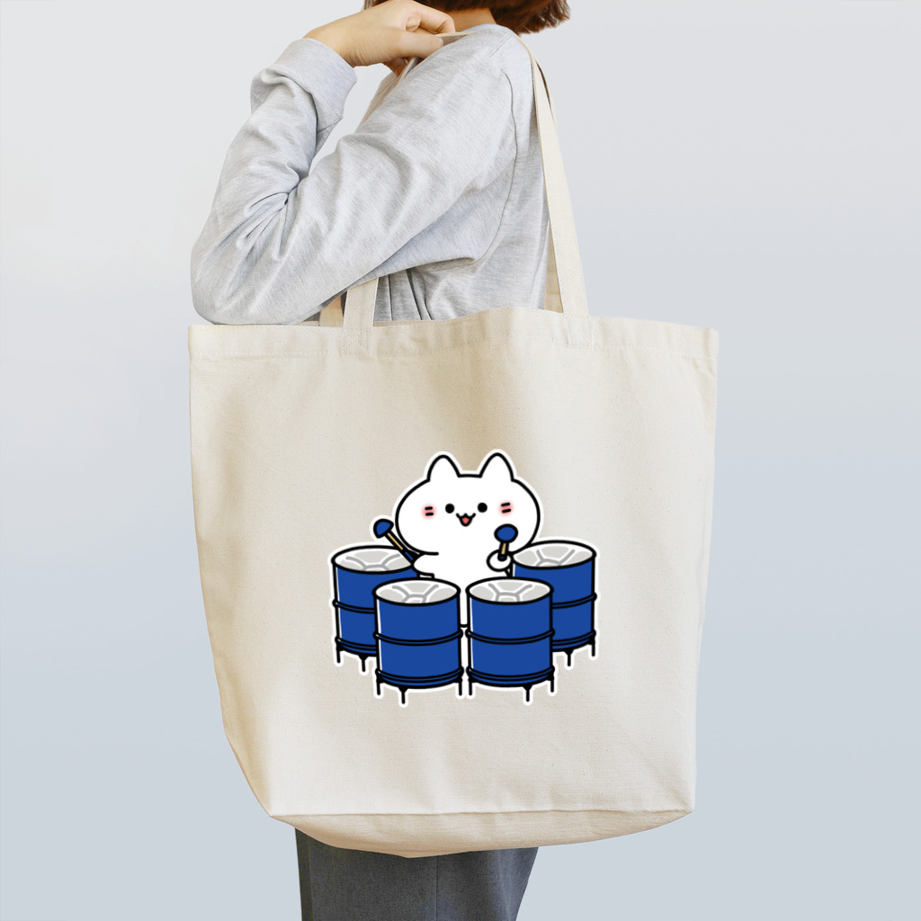  ふじねこ屋のテナーベースパンねこ Tote Bag