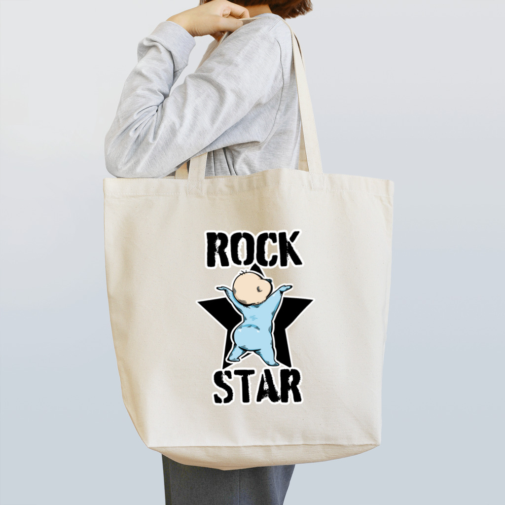 momosのROCK STAR Tote Bag