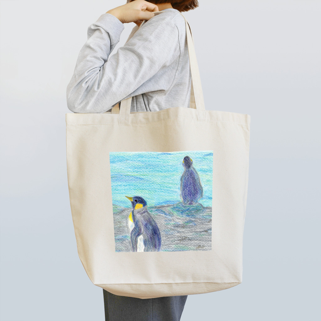 つぎのラピス島ペンギン Tote Bag