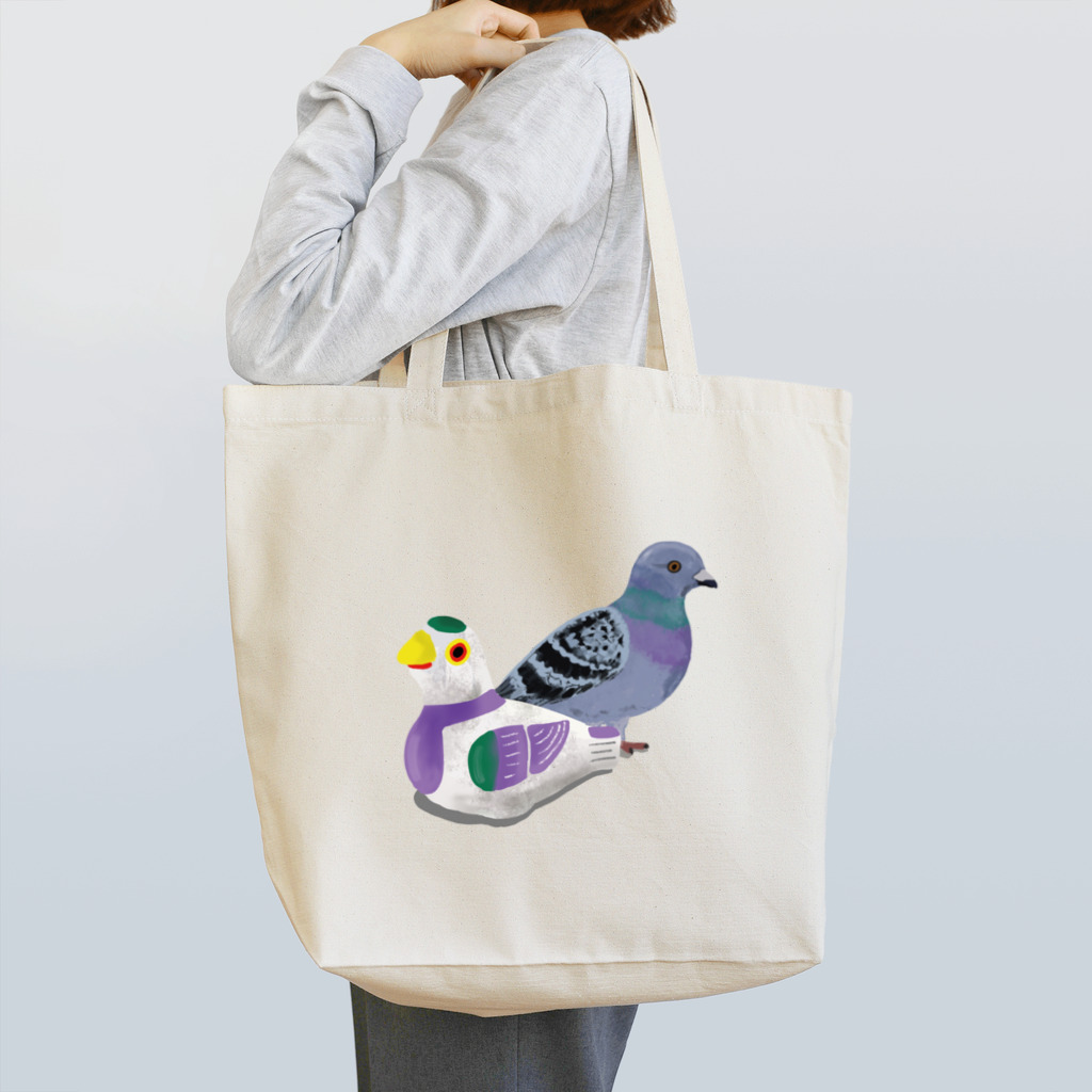 monomawaruの弘前の鳩笛 / Pigeon Whistle from Hirosaki (Aomori)  Tote Bag