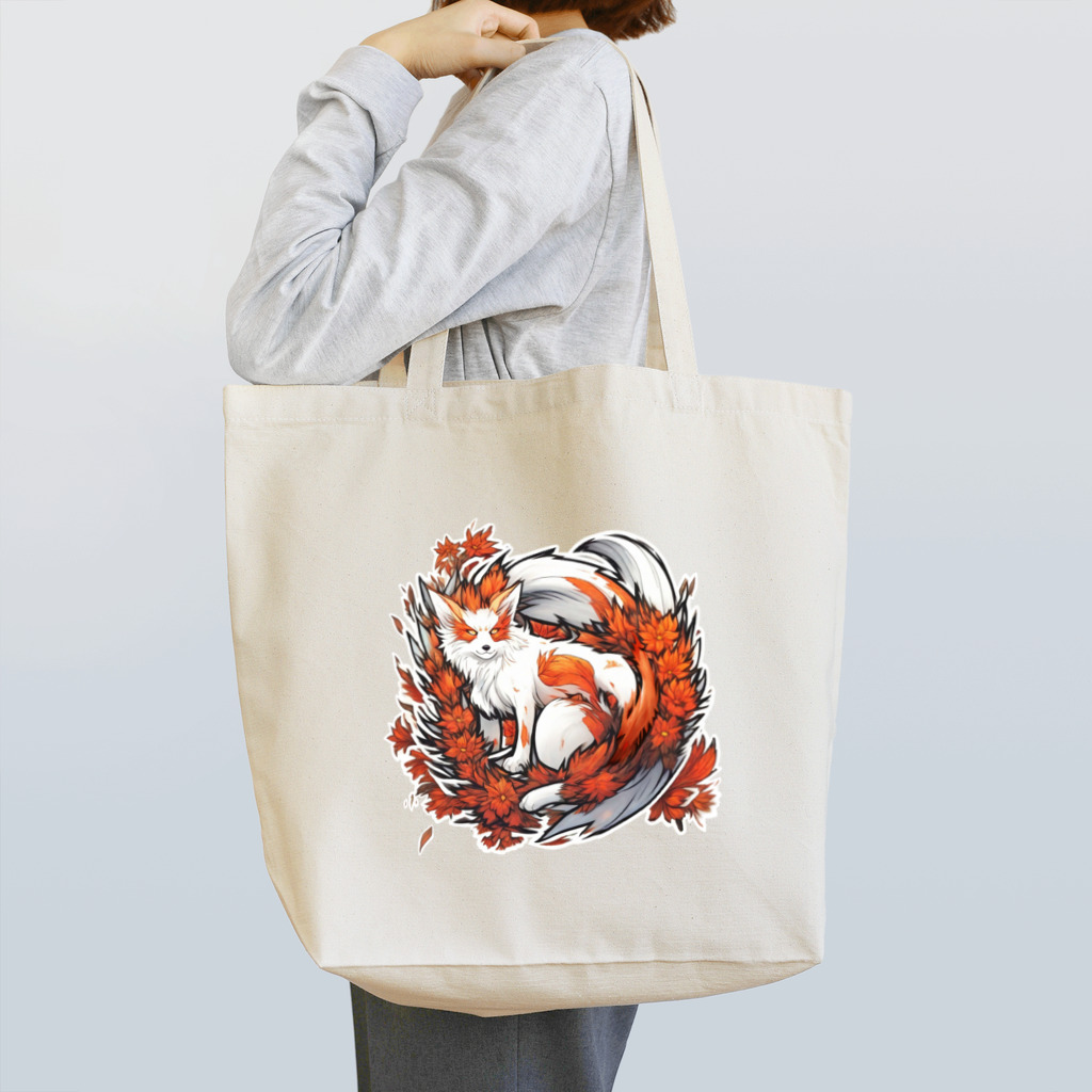 BENNY’S SHOPの花狐 Tote Bag