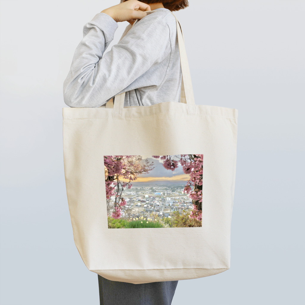 おとうふのぼくらのすきなまち　春 Tote Bag