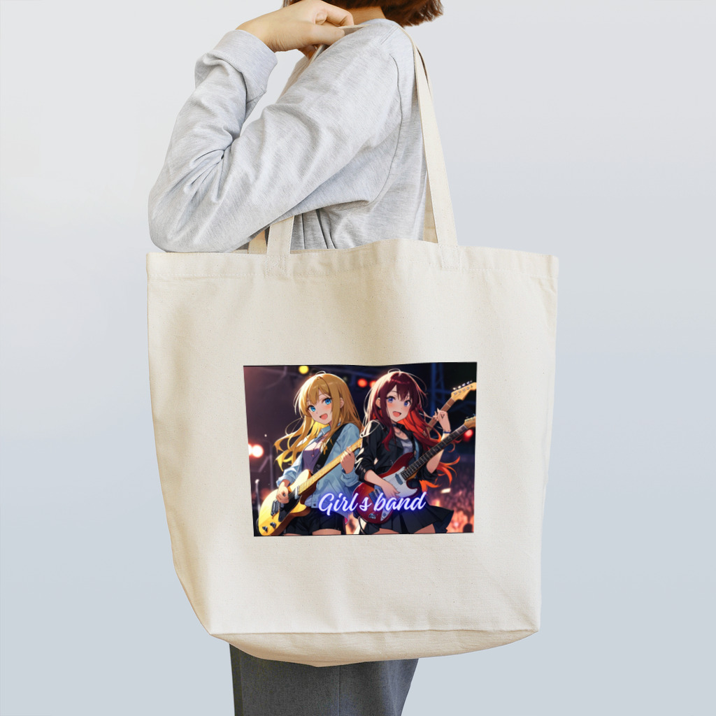 HokutoKenのガールズバンド！ Tote Bag