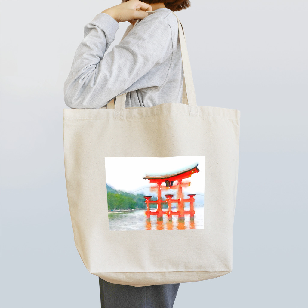 34addressの宮島鳥居グッズ Tote Bag