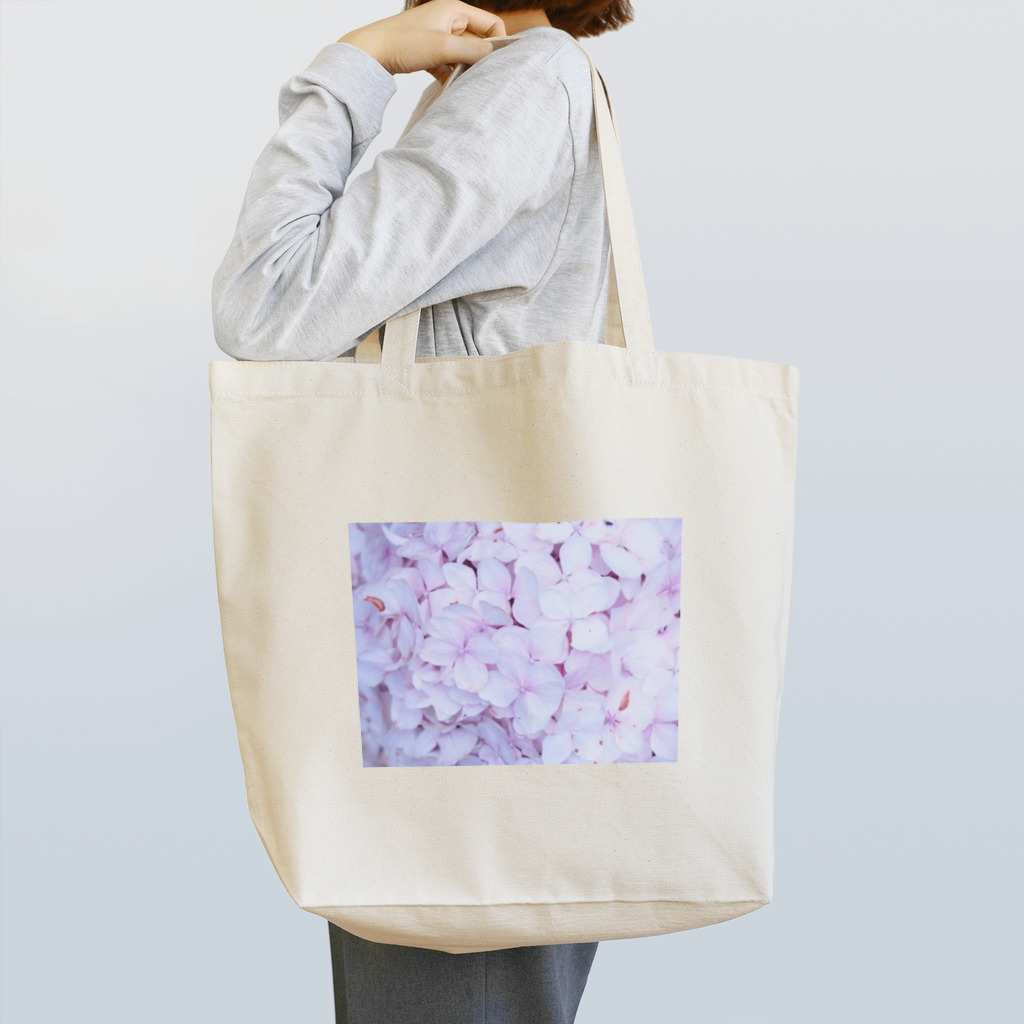 しゃしんさんやえさん。の紫陽花。 Tote Bag