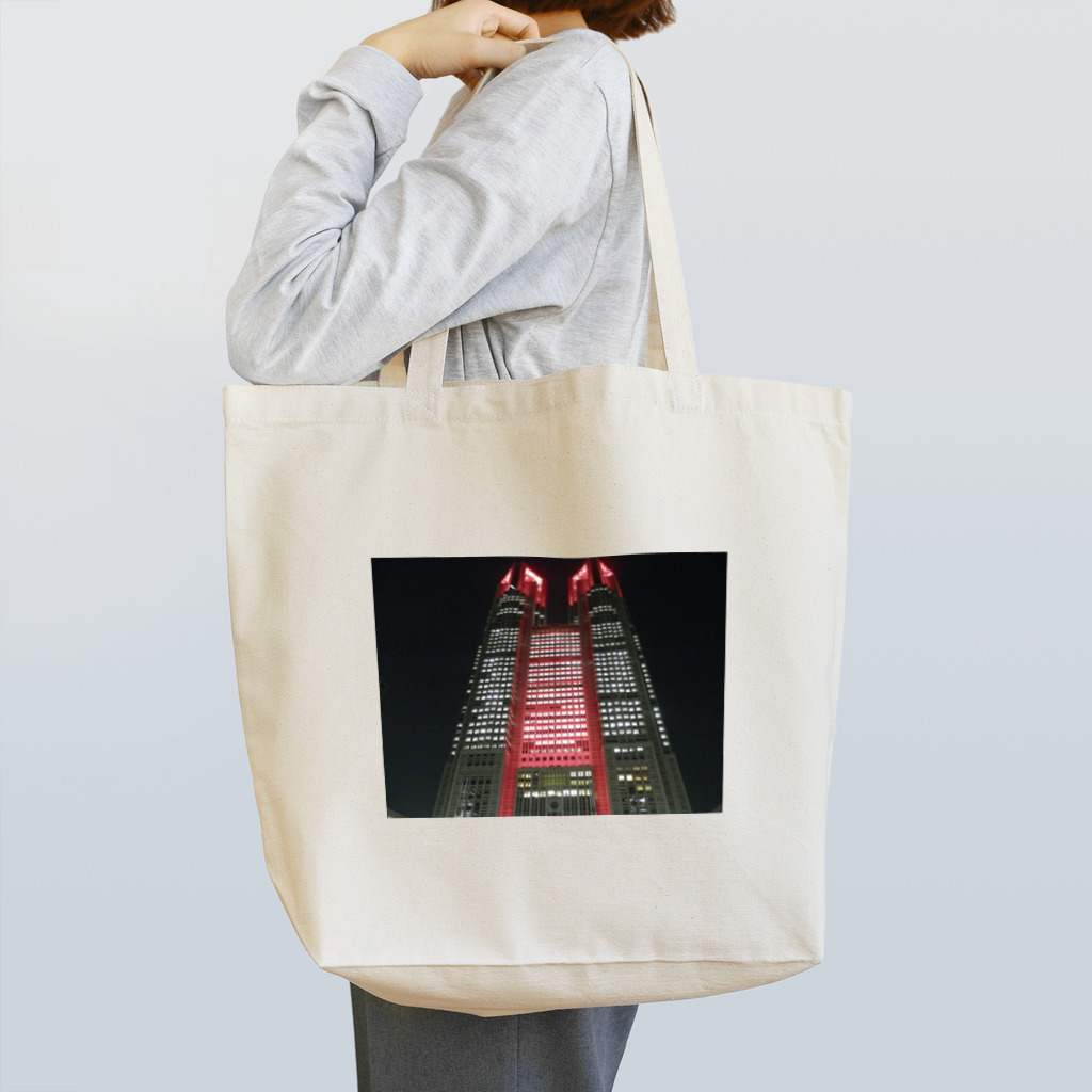 デザイナーショップfreedoor withトーマの東京アラート発令中 Tote Bag