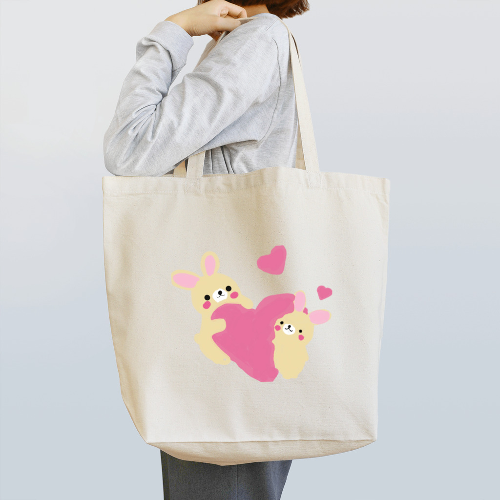 美女木小学校！のかわいいうさちゃん Tote Bag