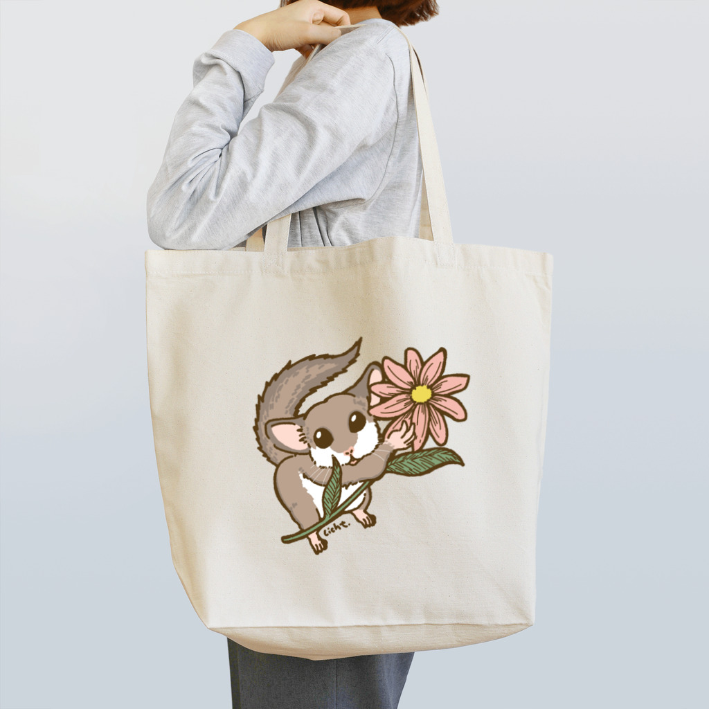 Lichtmuhleの一輪のお花とアフリカヤマネ Tote Bag