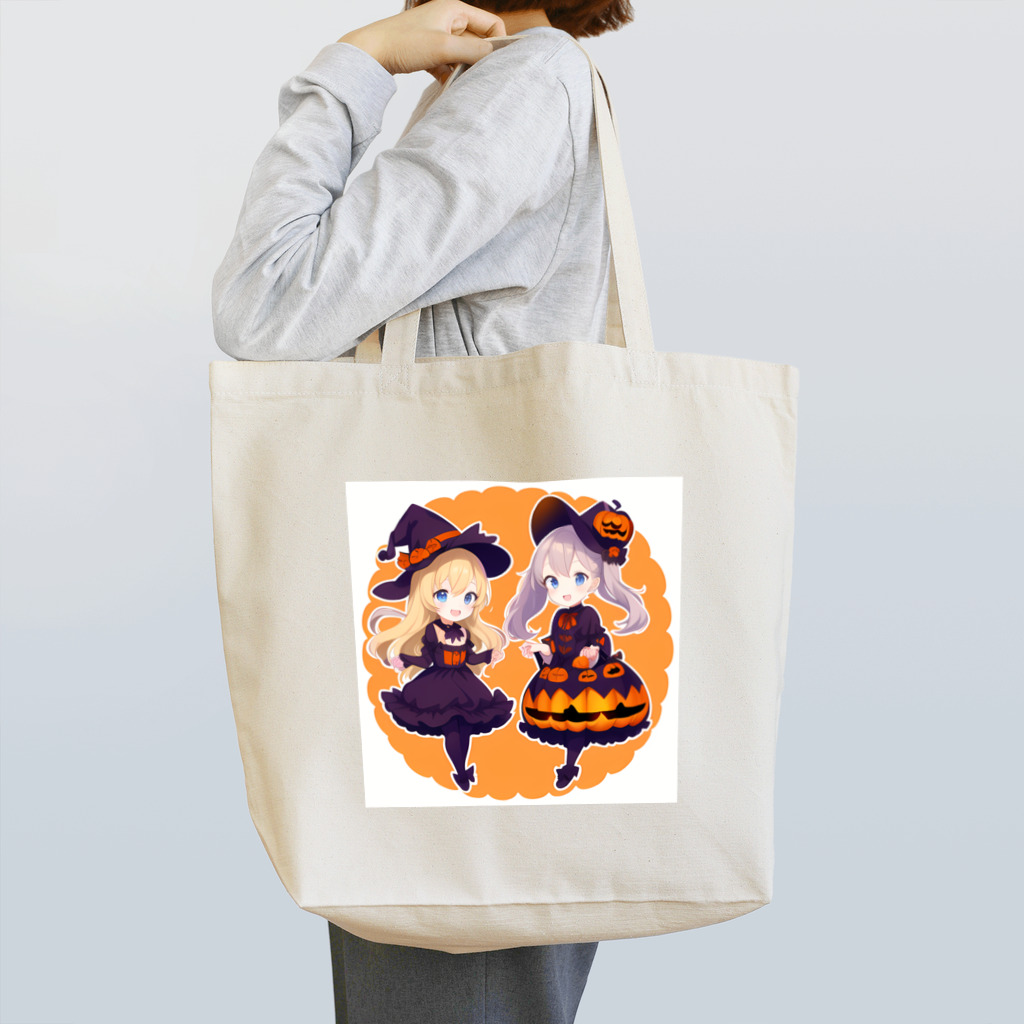 D.M@WORLDのハロウィンシスターズ Tote Bag