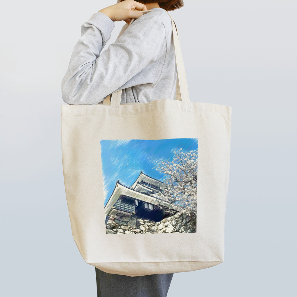 ピヨるっちの【浜松城】フォトアート Tote Bag