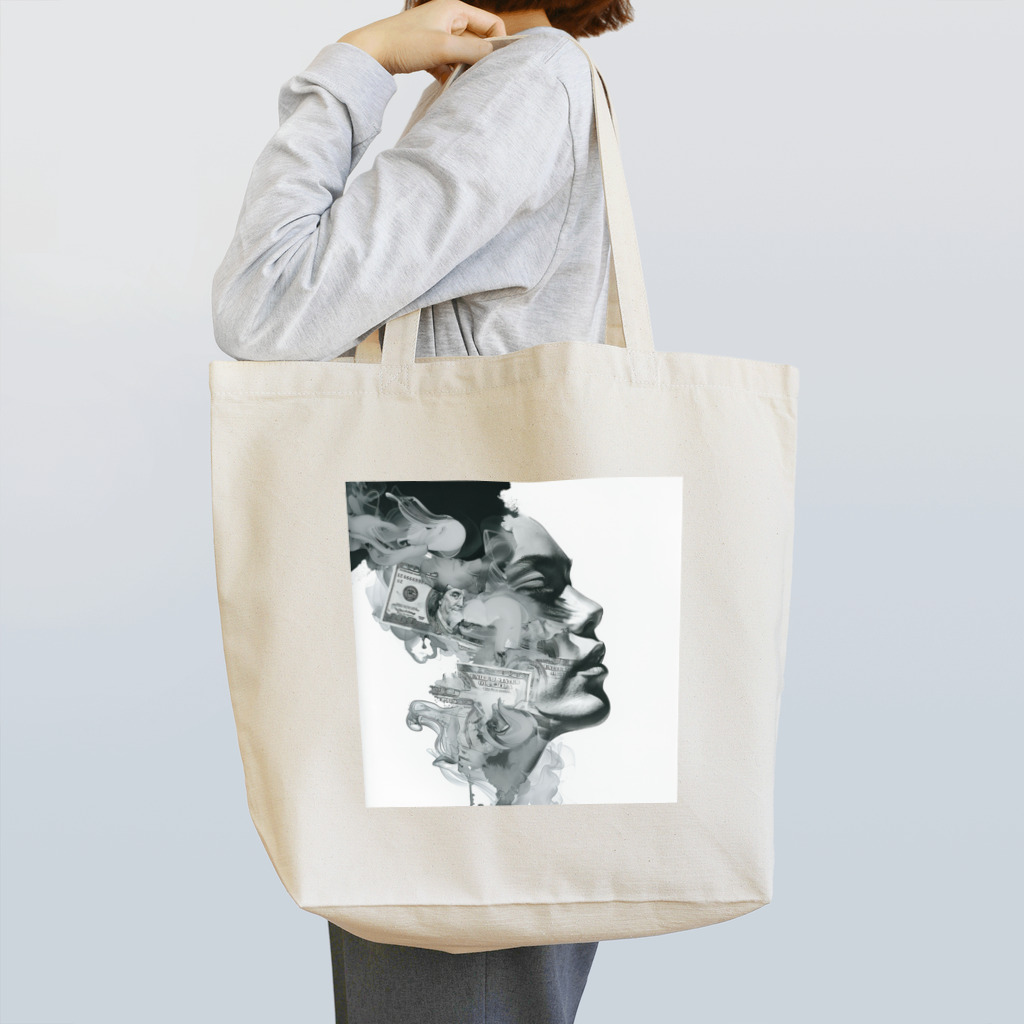 Lycoris Ant～リコリスアント～のアート「女性の横顔」 Tote Bag