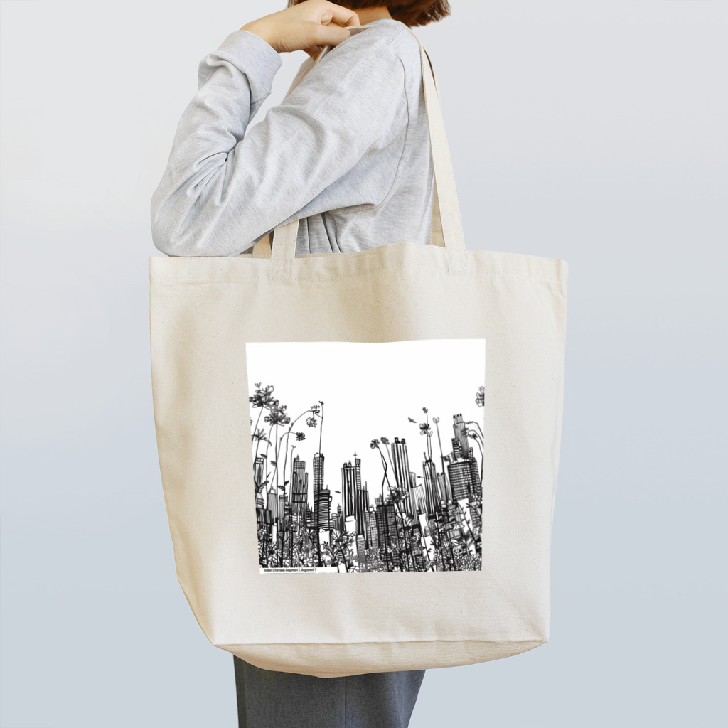 NT57(no title 57)のコンクリートジャングル Tote Bag