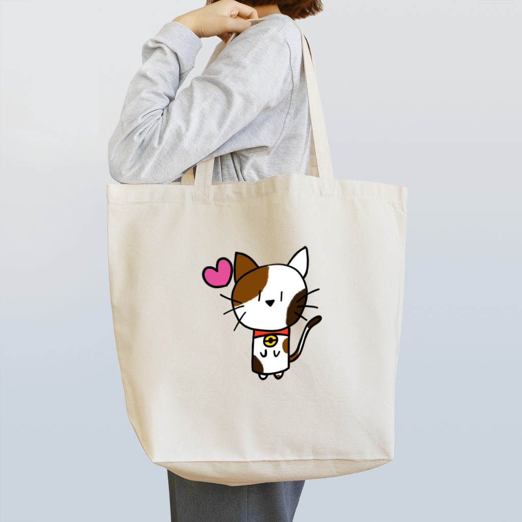 ねこ日和のねこ日和（ぶち猫） Tote Bag