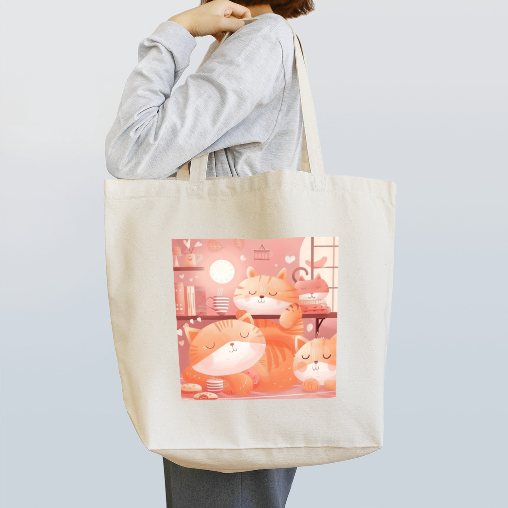 SSparrowの寛ぐ猫 Tote Bag