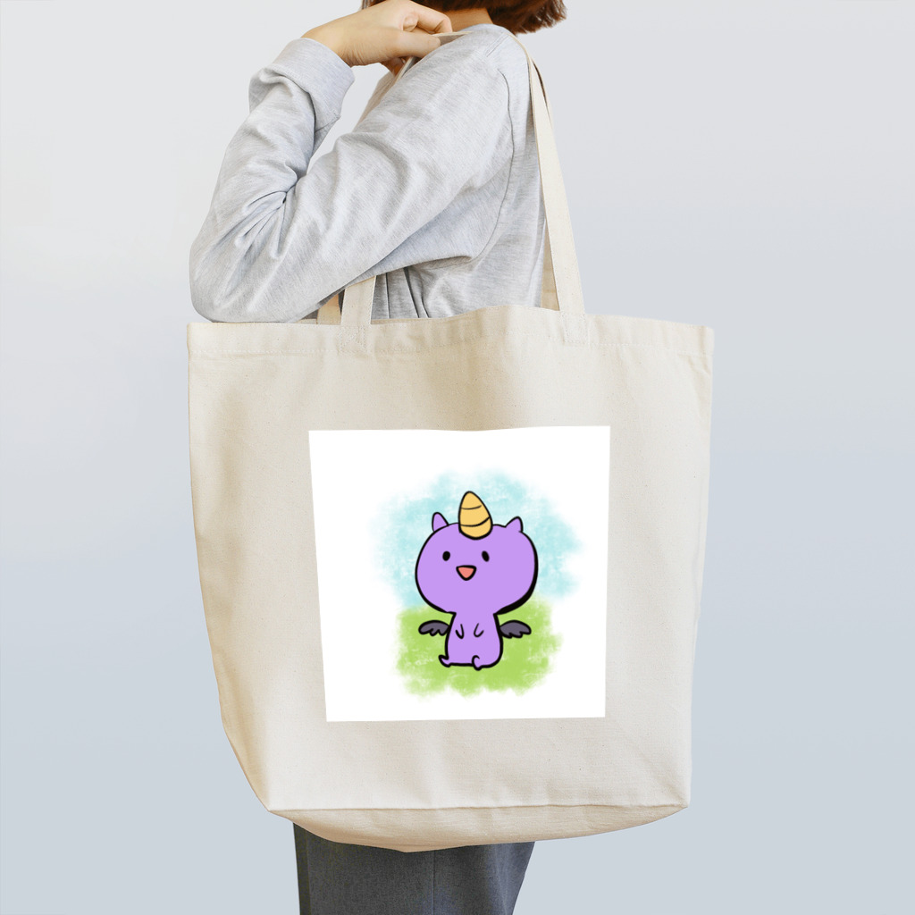 🐟工房の草原のユニコーン Tote Bag