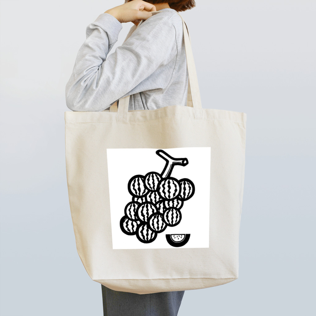 39Sのブドーターメロン(白黒) Tote Bag