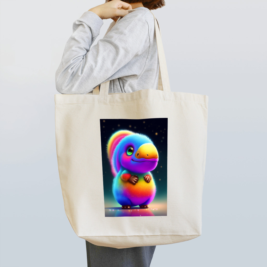 レインボーアニマルワールドのレインボーアニマル Tote Bag