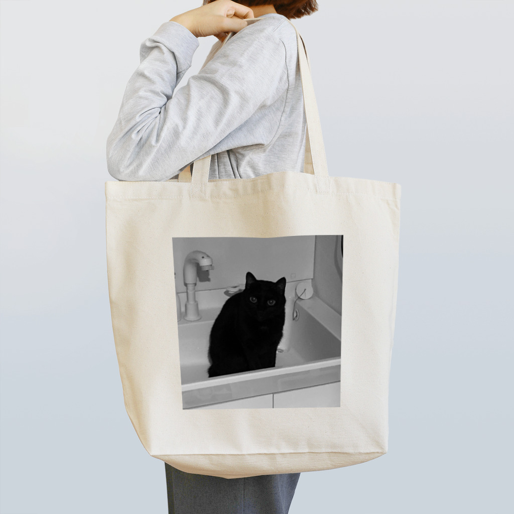 深夜の猫屋さんの深夜猫 Tote Bag