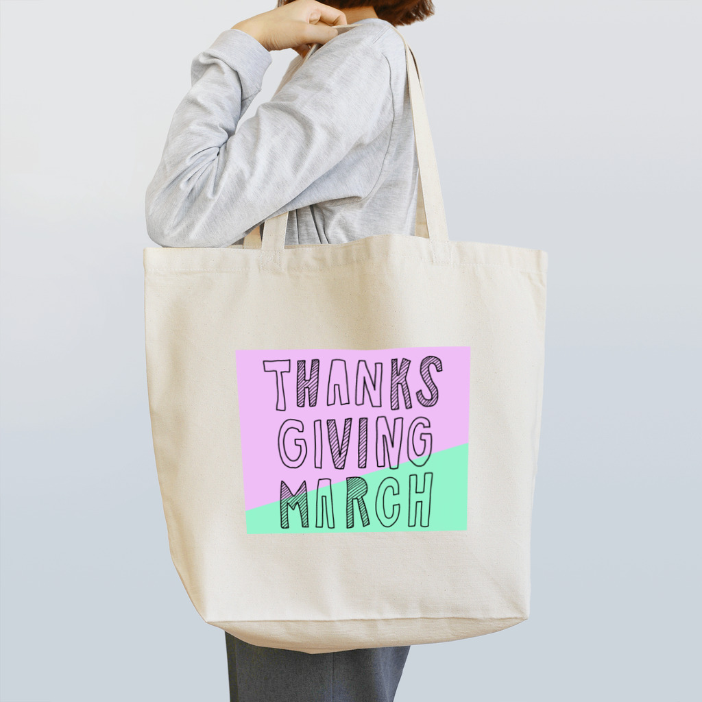 dearCricketの初ワンマンライブ『THANKS GIVING MARCH』 トートバッグ