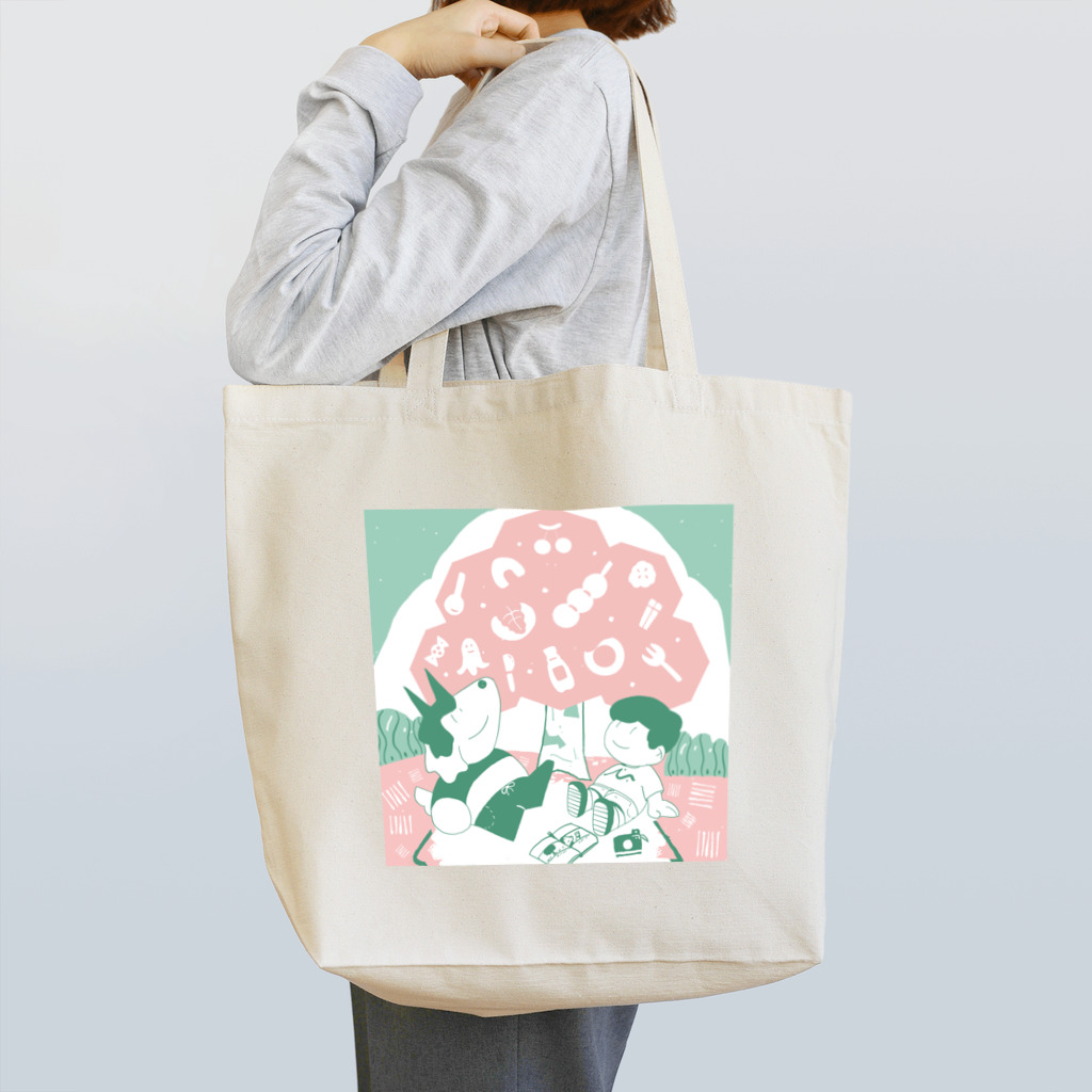 usagikamoshikaの春休み Tote Bag