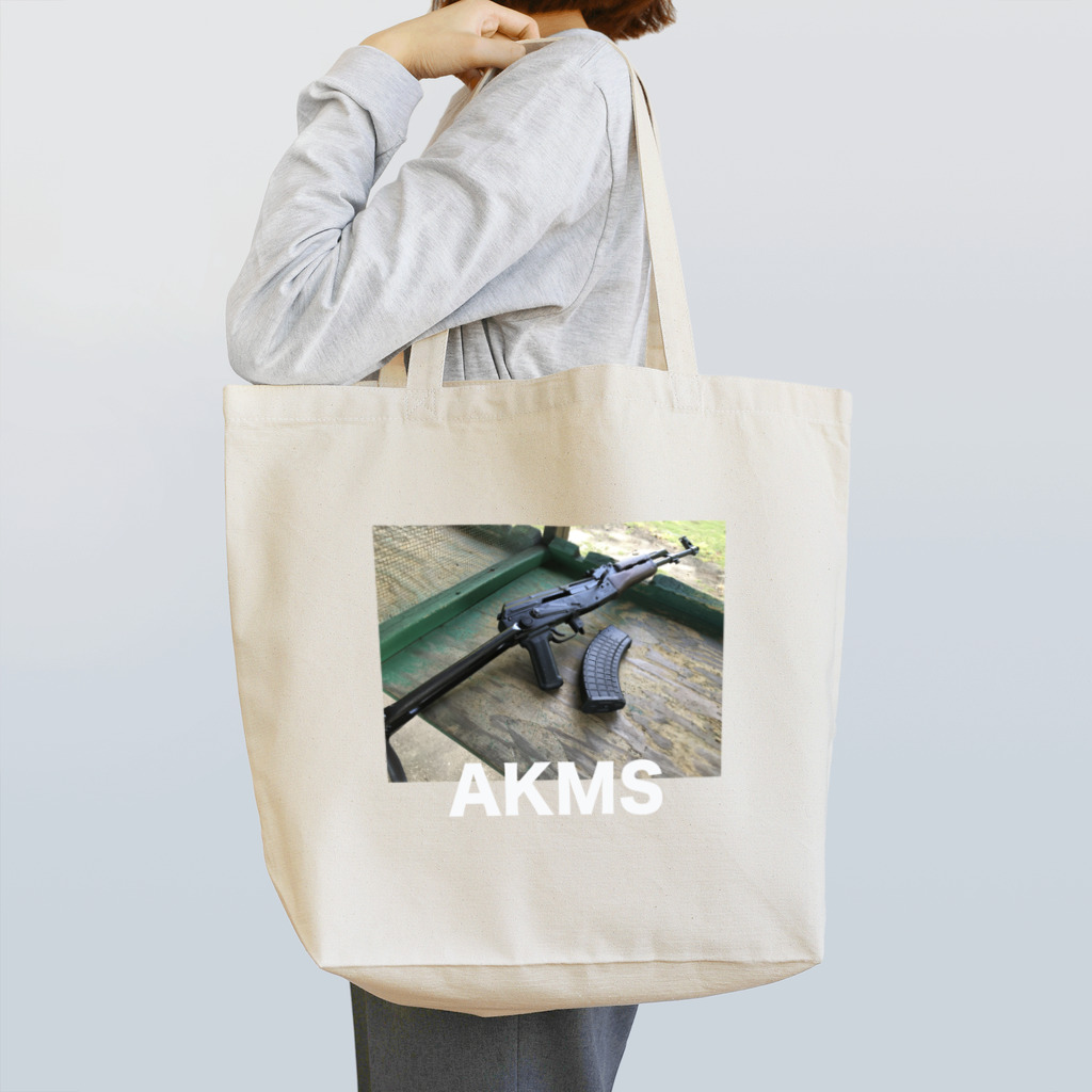 digital-graphic-artの東欧の名銃 AKMS Tote Bag