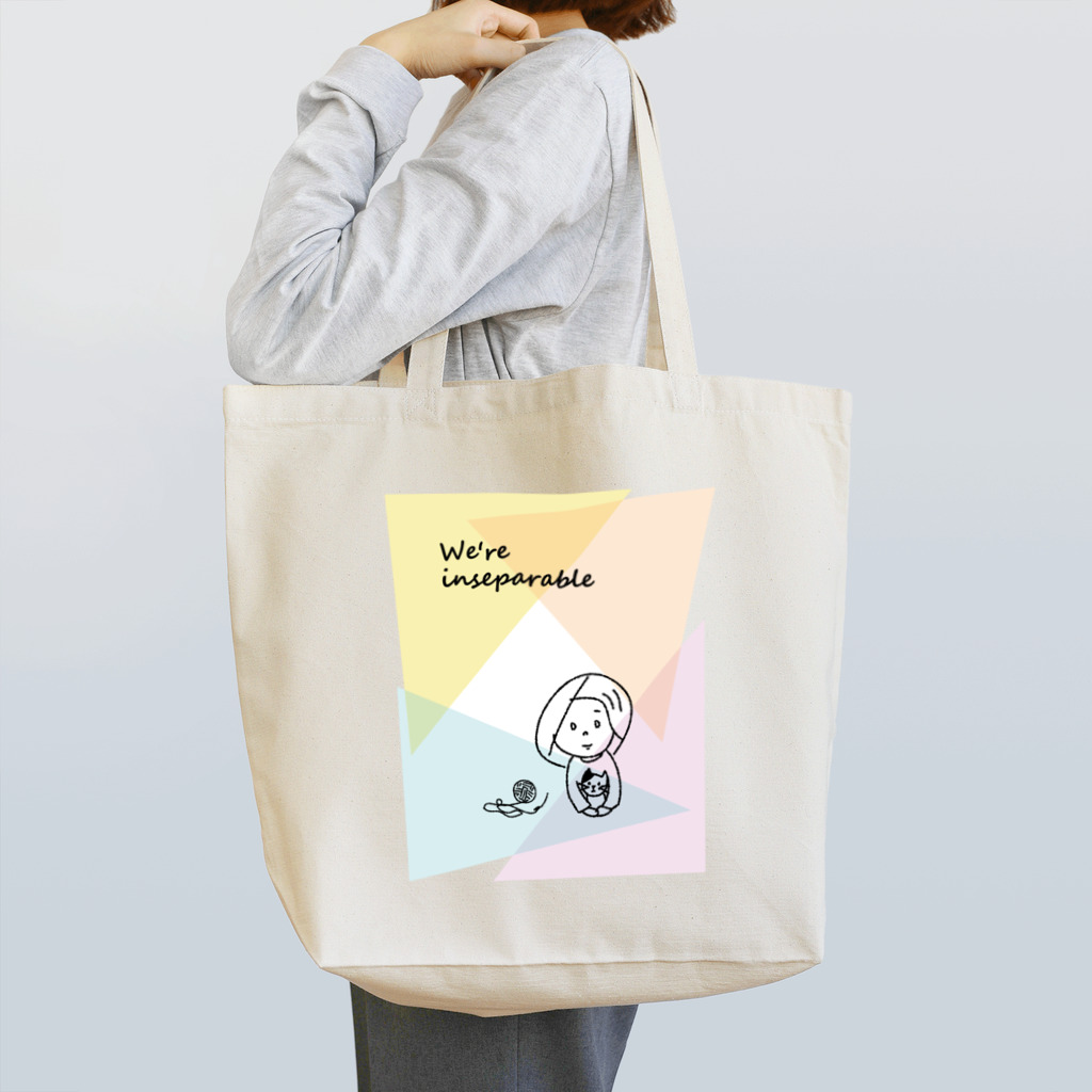 mapechiのネコとわたし Tote Bag