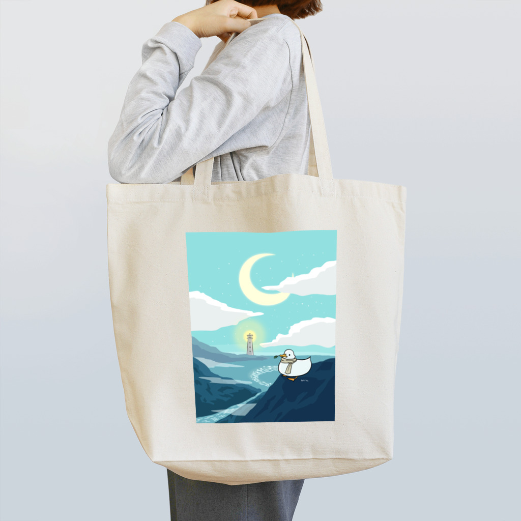 mocaの旅するアヒル Tote Bag