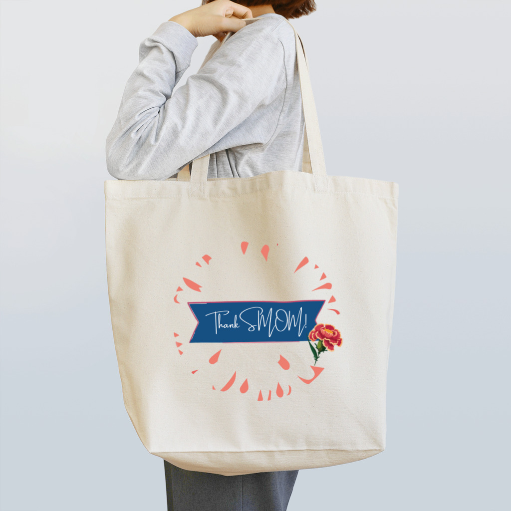 White MemoryのThanks MOM! Tote Bag