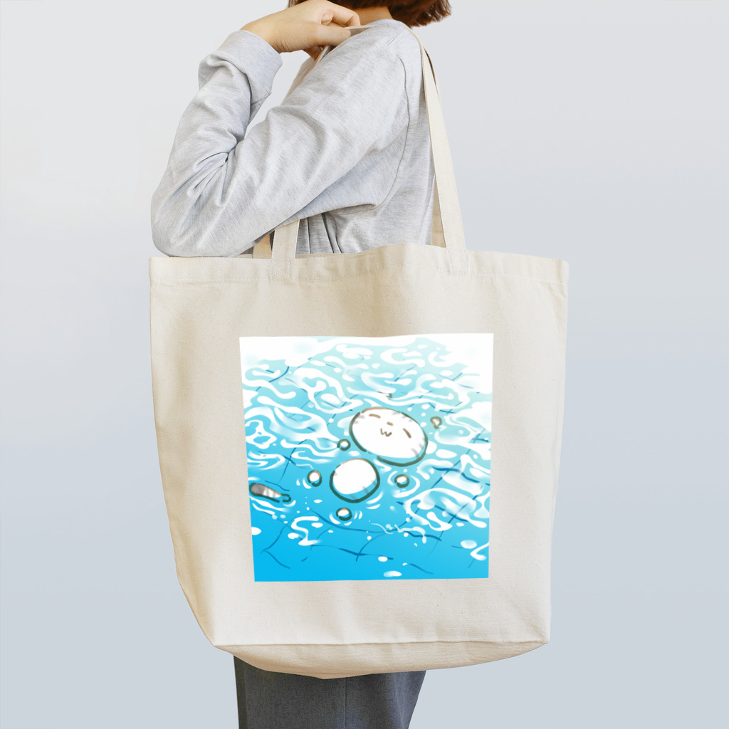 漫画工房クロノスの水風呂ラブ Tote Bag