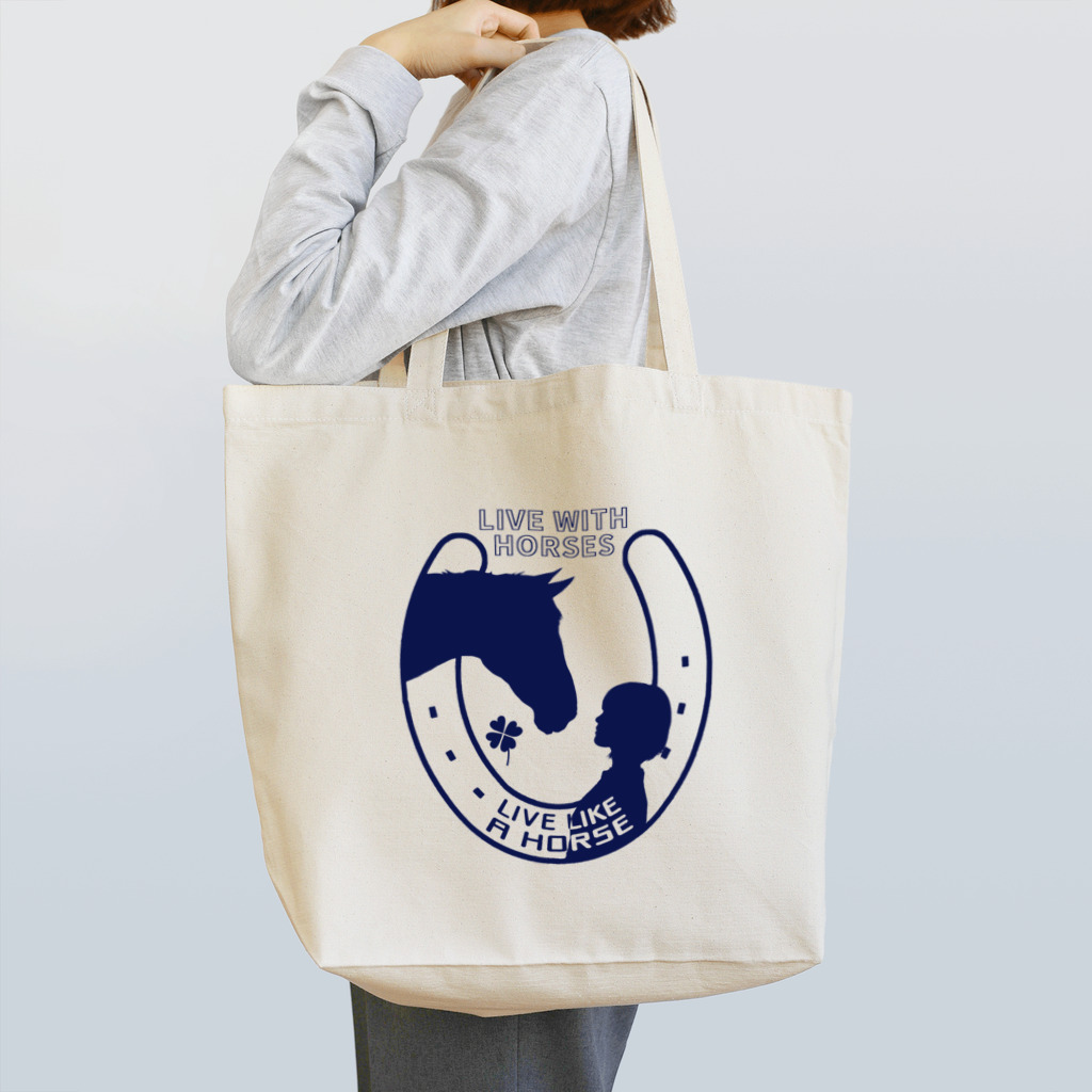 江島　達也の蹄鉄とナチュラル・ホースマンシップ Tote Bag