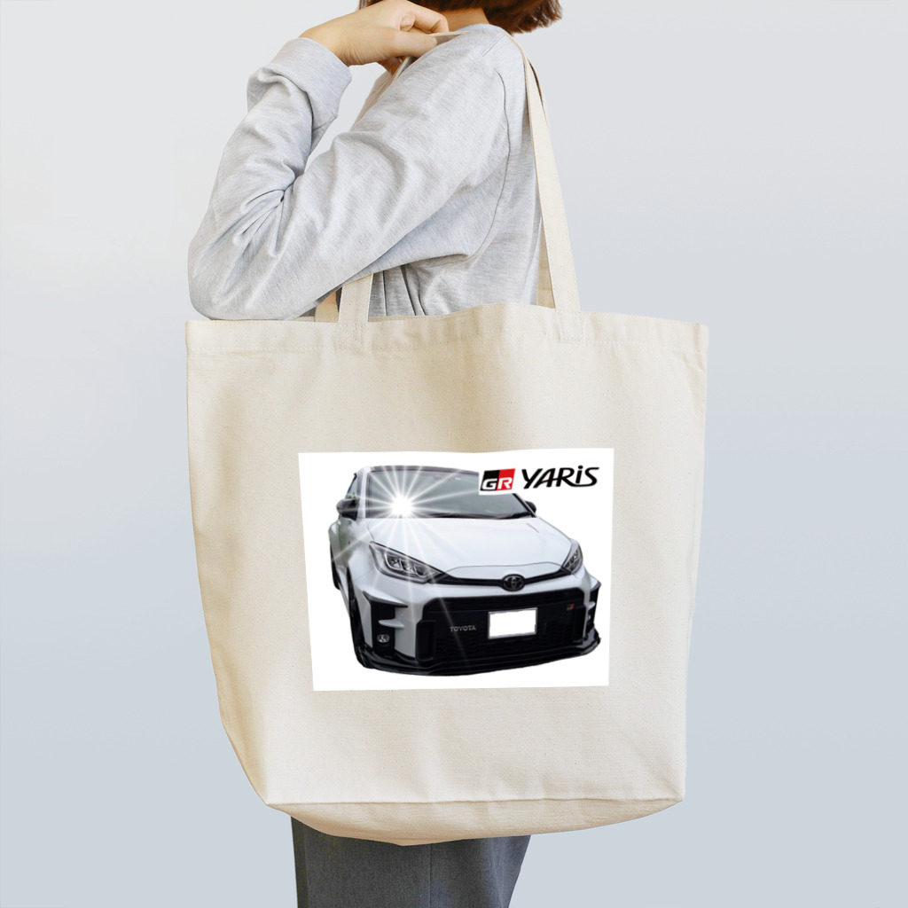 GRヤリスプリントグッズのTOYOTA 　GRヤリスのプリントグッズ Tote Bag