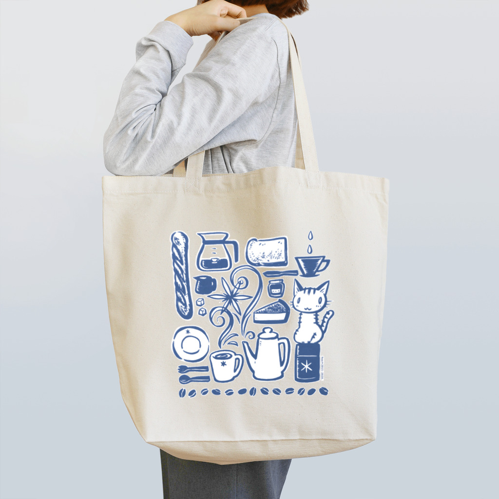 冬夜制作室のパンとコーヒーと…。 Tote Bag