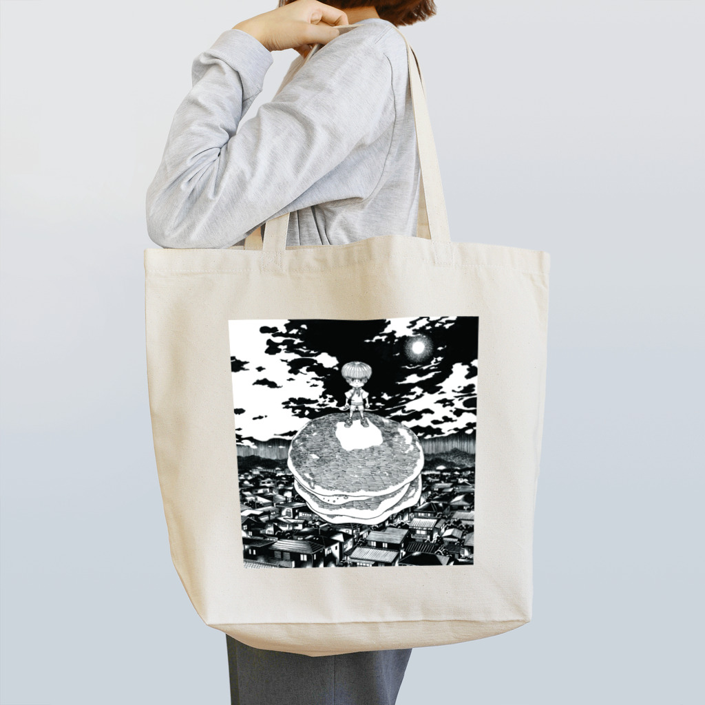 yoheisugimoto shopのパンケーキ飛行 Tote Bag