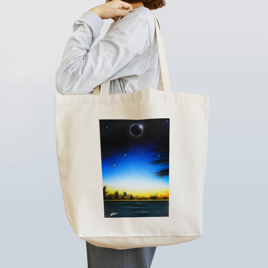 C_Colorsの皆既月食の夜 Tote Bag