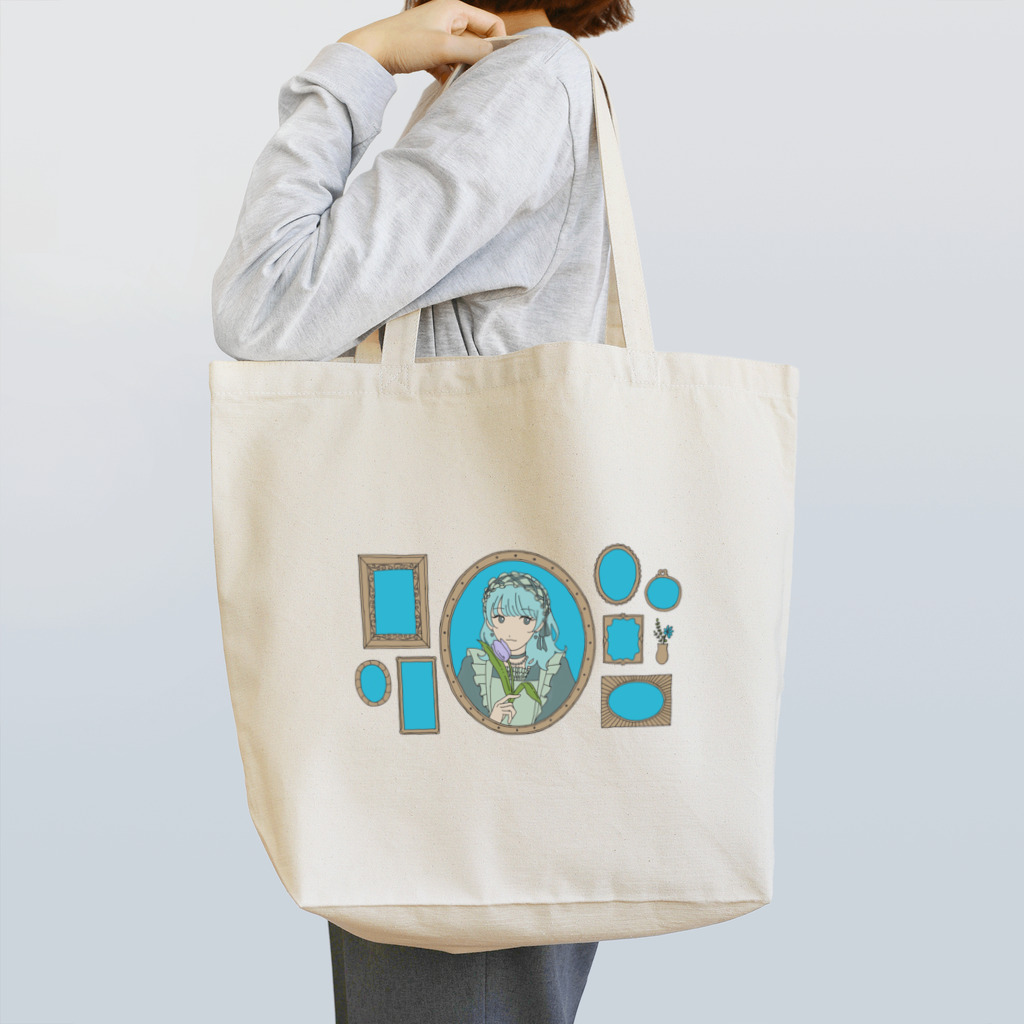 ８月の瑠璃 Tote Bag