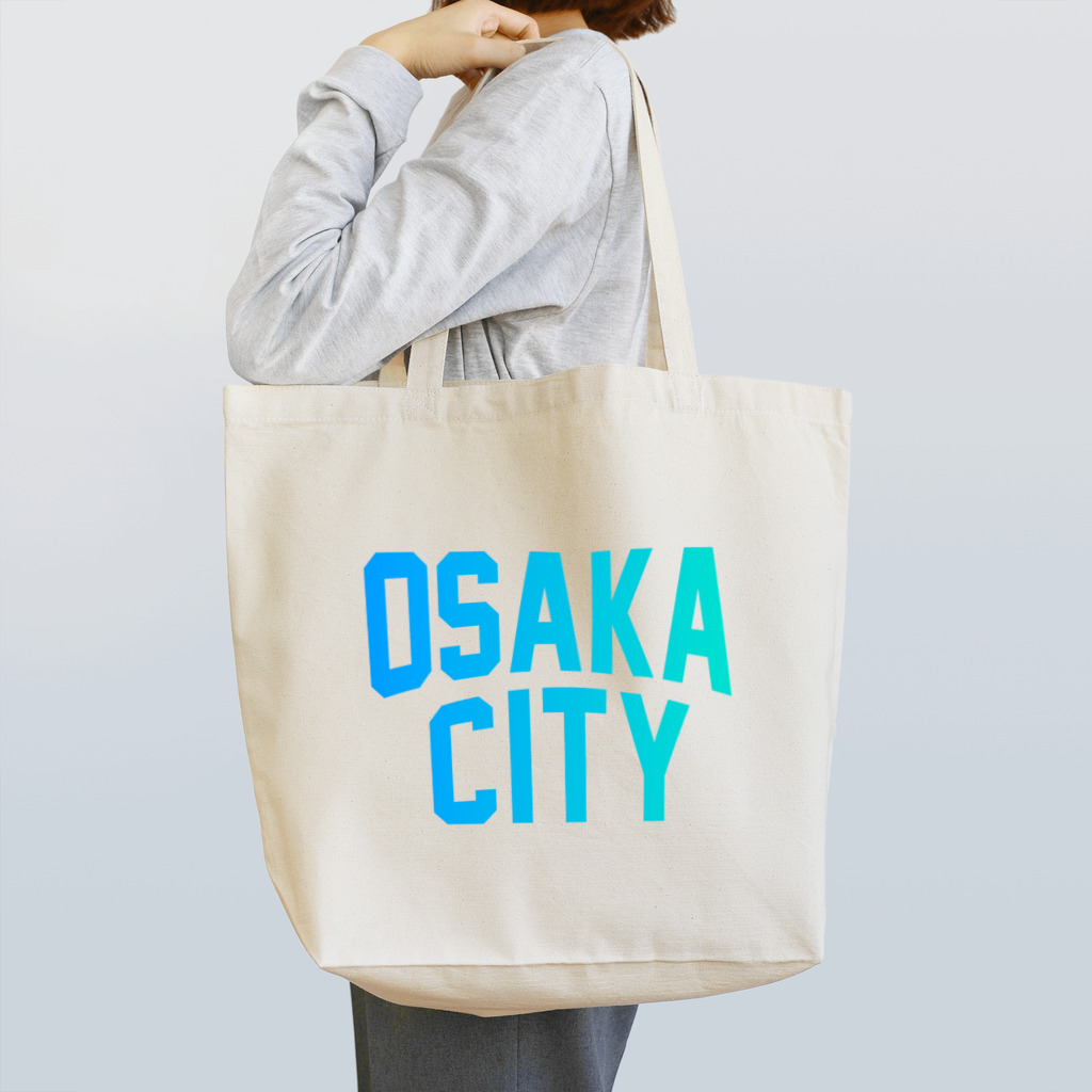 JIMOTOE Wear Local Japanの大阪市 OSAKA CITY Tote Bag