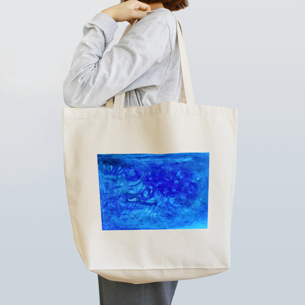 River Gardenの青蒼碧アオ Tote Bag