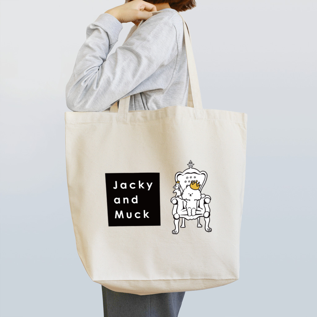 Jacky and Muckのあなたが王様。 Tote Bag