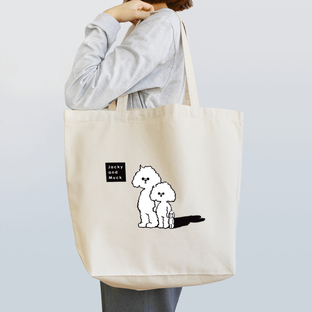 Jacky and Muckの哀愁サングラス。 Tote Bag
